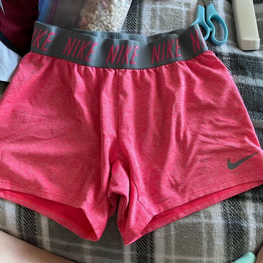 Nike hot pink shorts